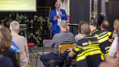 Wethouder Jan Martin van Rees aan het woord