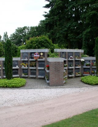 Columbarium begraafplaats