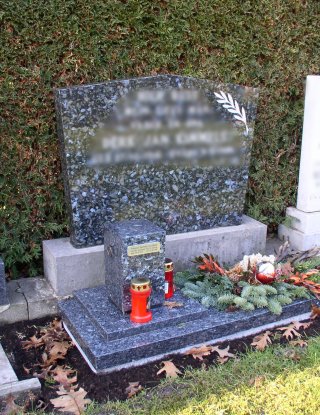 Urn op een graf
