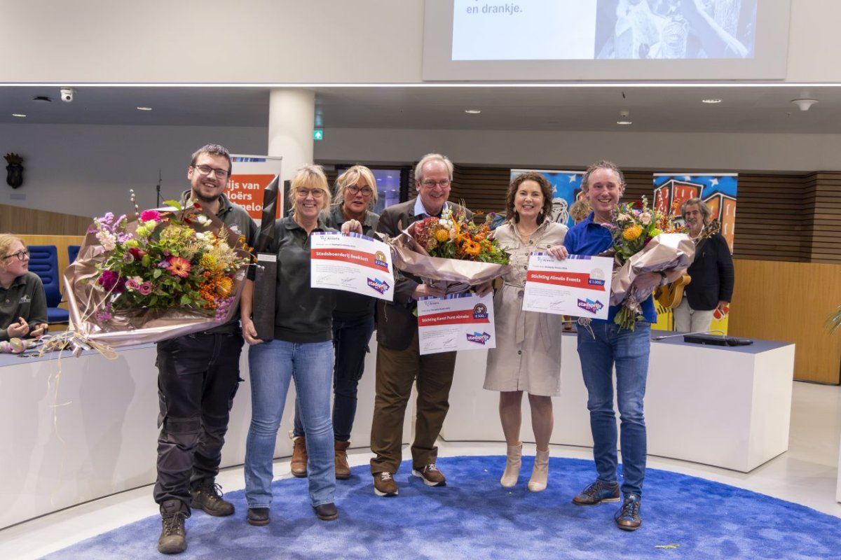 Foto winnaars stadsprijs